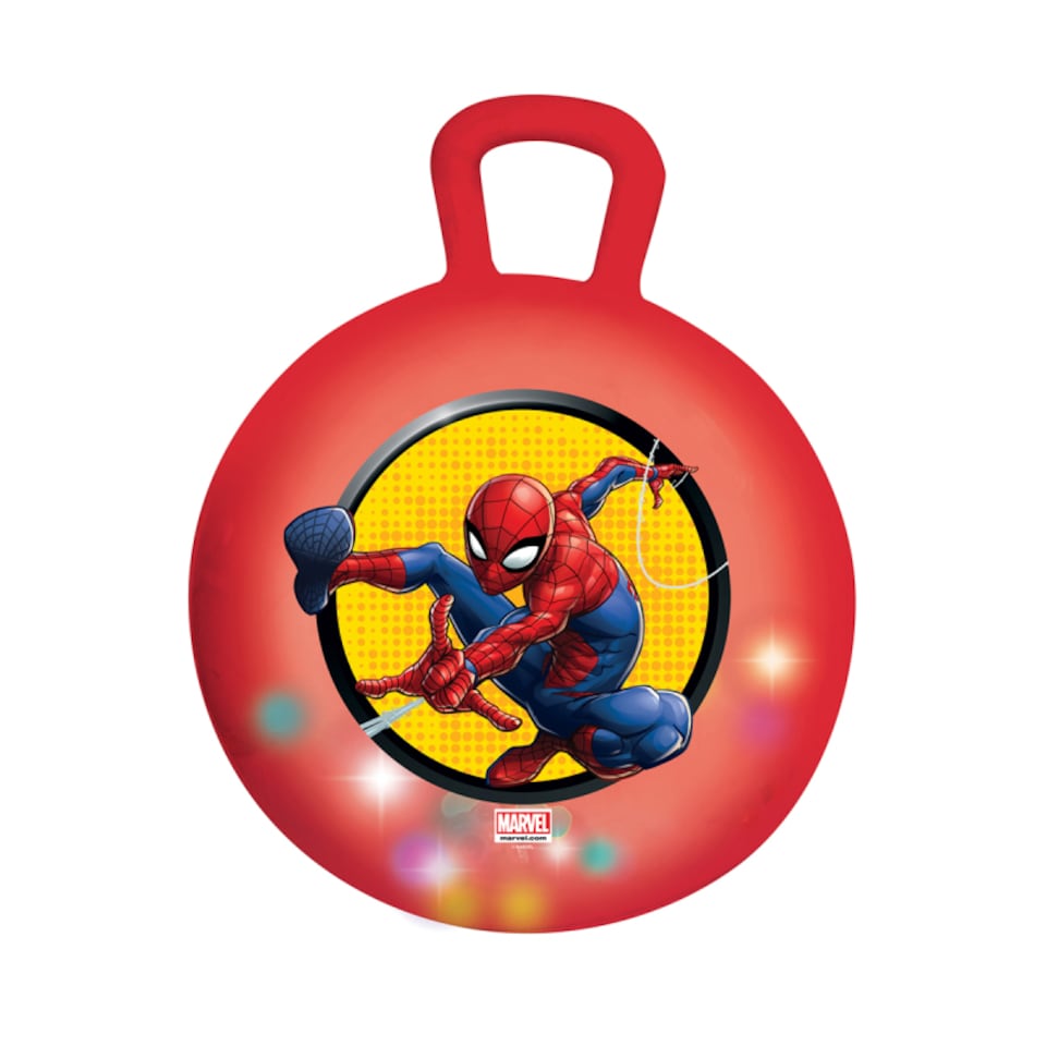 image 1 of Lexibook BG040SP Spider-Man Inflatable Hopper Ball 45cm