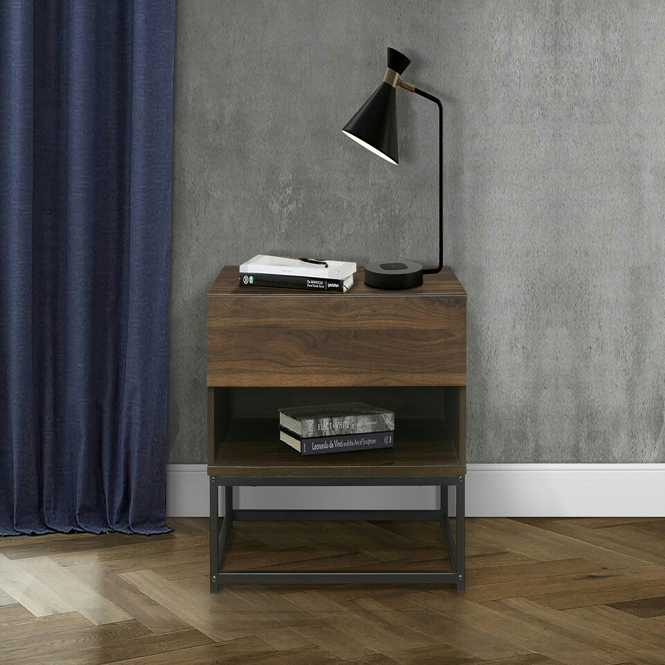 image 1 of Birlea Houston 1 Drawer Bedside