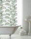 image 3 of Leaf Shower Curtain - White - 180x180cm | White