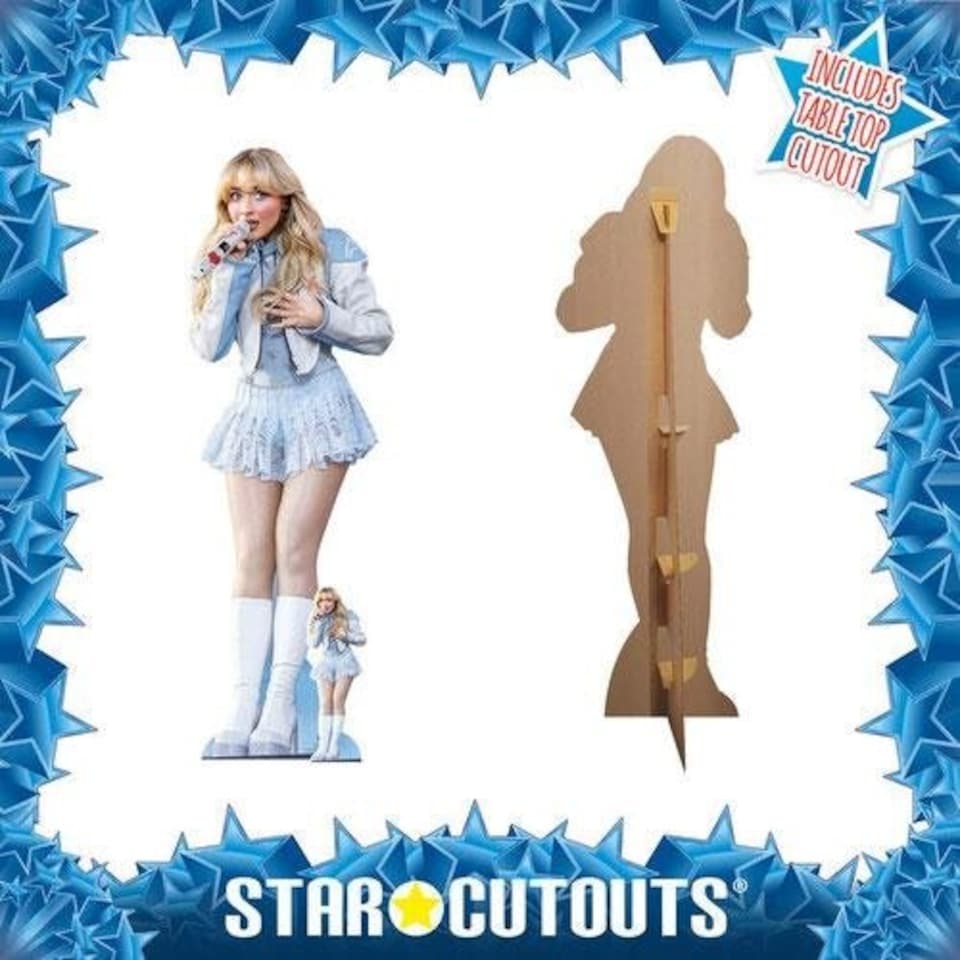 image 1 of Sabrina Carpenter on Stage Lifesize Cardboard Cutout 159cm