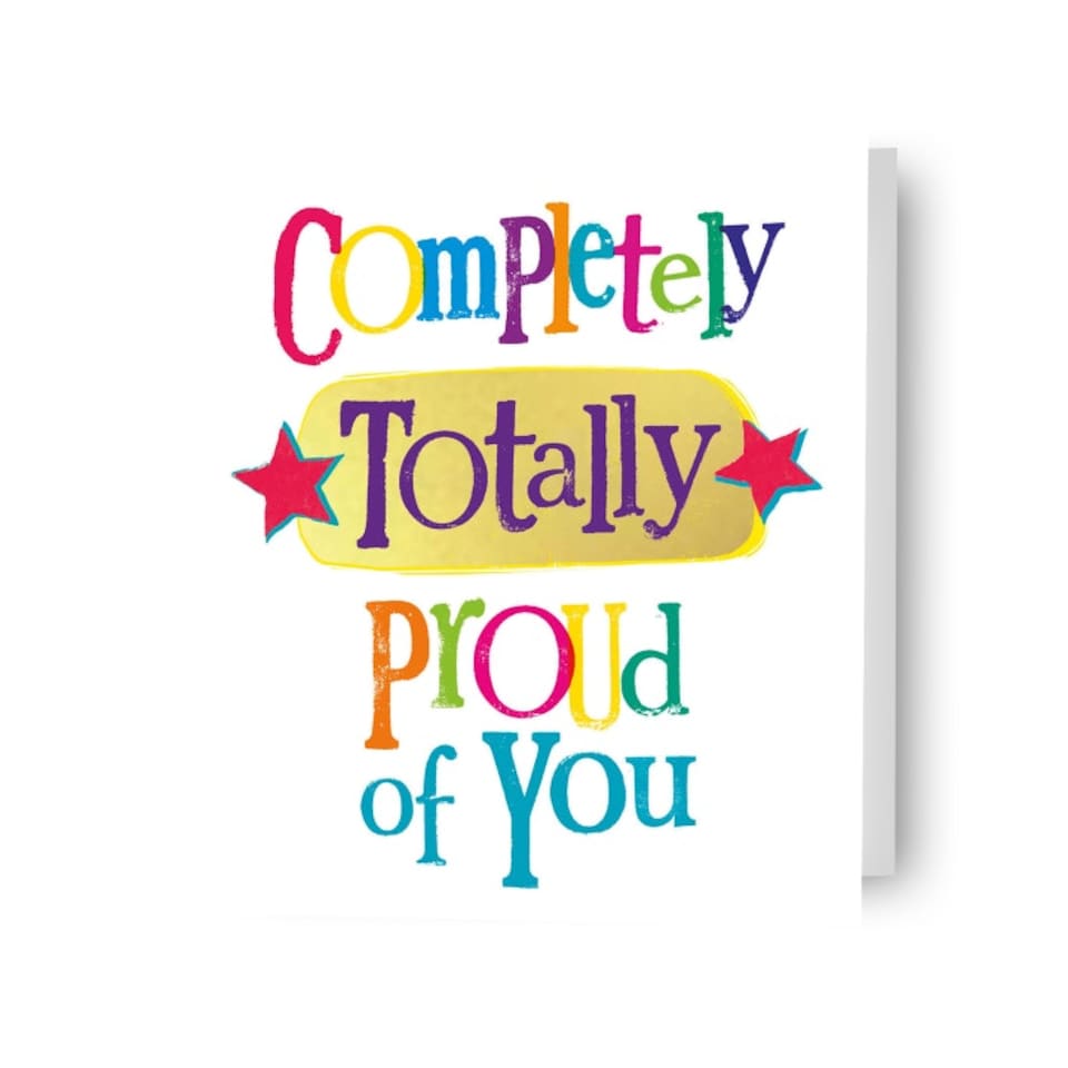 image 1 of Brightside 'Completely Totally Proud of You' Pride Card