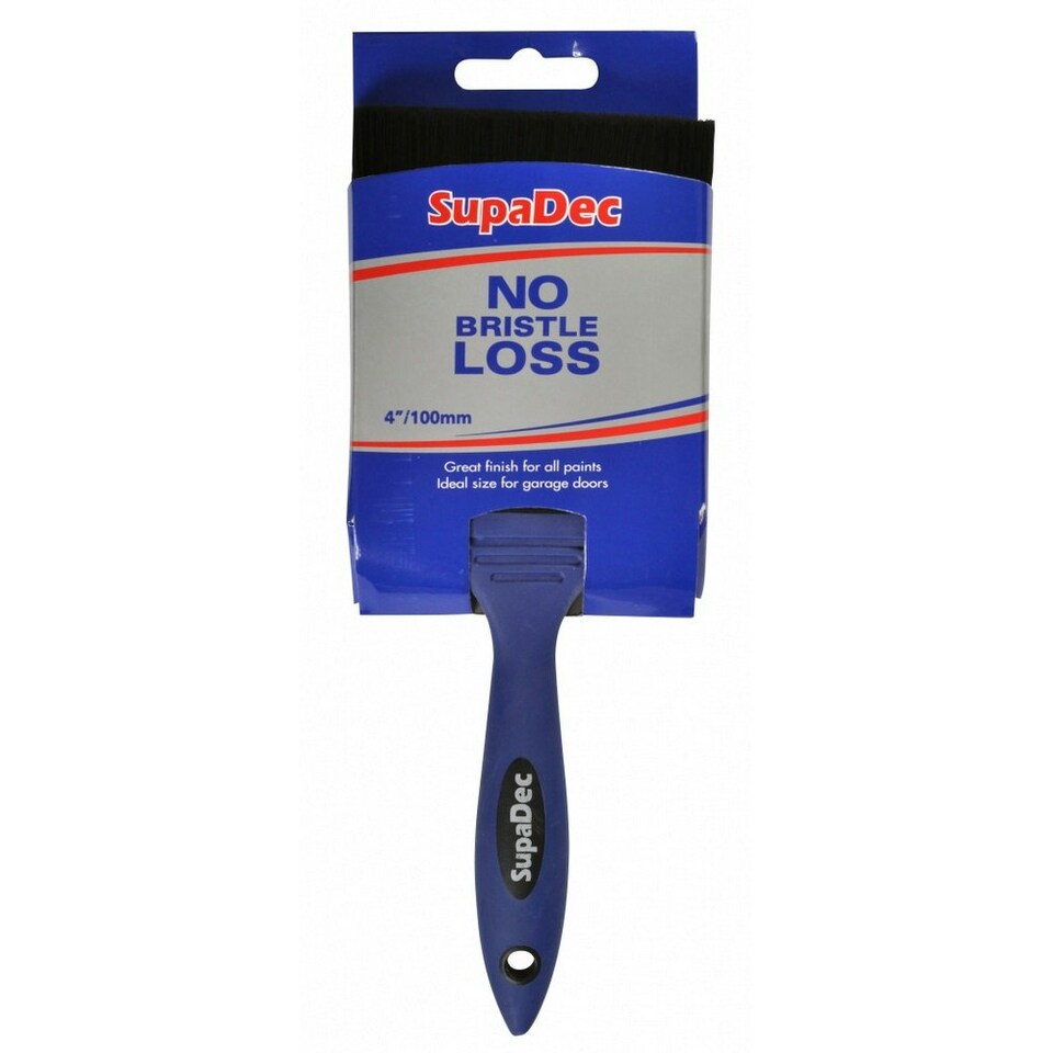 image 1 of SupaDec Flat Paint Brush - Navy - 25mm