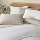 image 4 of Catherine Lansfield Crinkle Seersucker Duvet Cover Set Natural Cream | Natural | Double