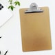 image 4 of Pack of 6 Janrax Foolscap MDF Clipboard with Butterfly Clip (A4 Plus)