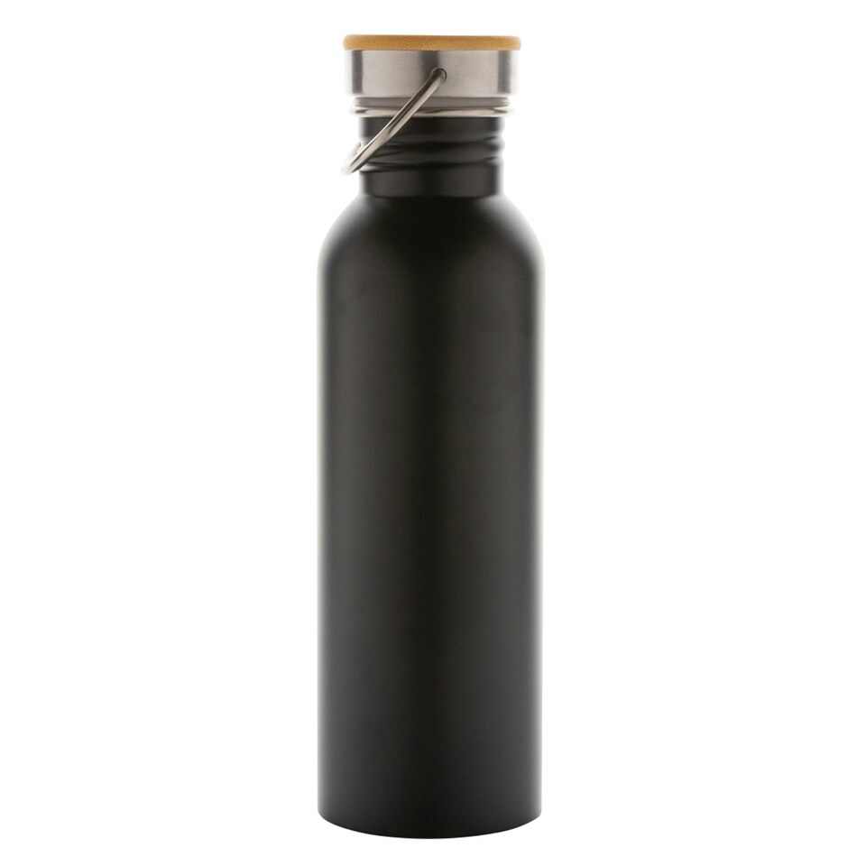 image 1 of XD Collection Modern Stainless Steel 710ml Bottle - Black - One Size Black | One Size