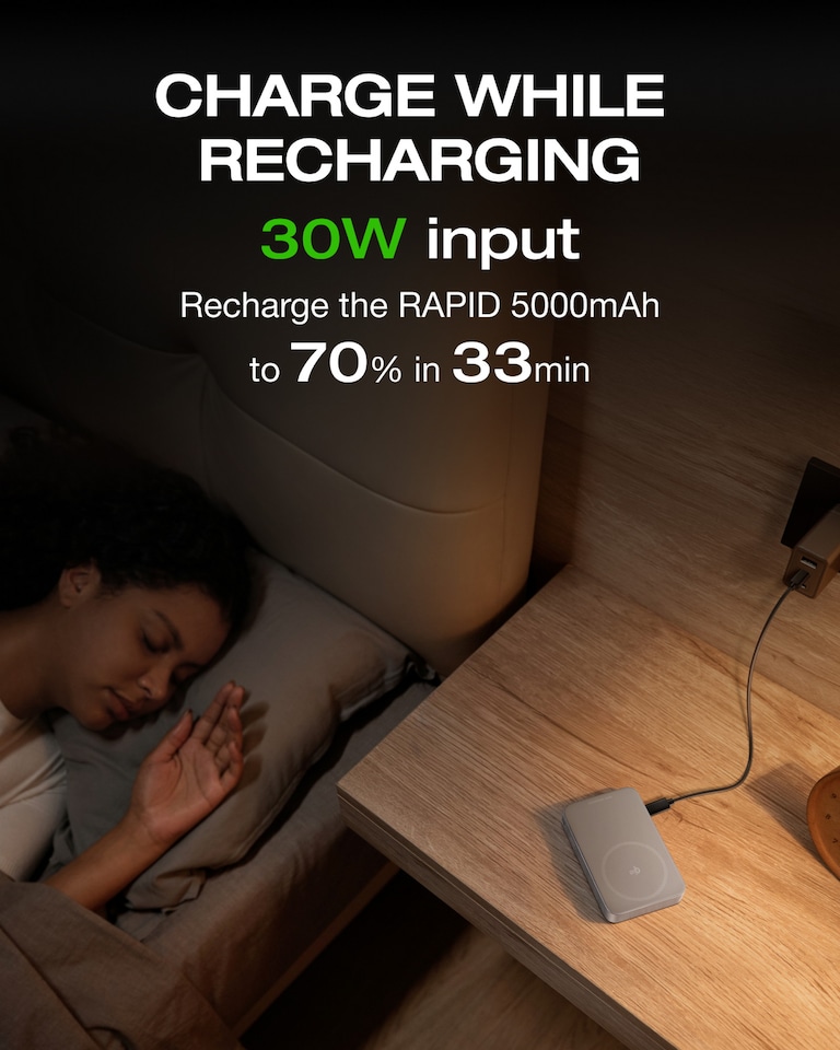 image 1 of EcoFlow Rapid 5000 Power Bank- Silver