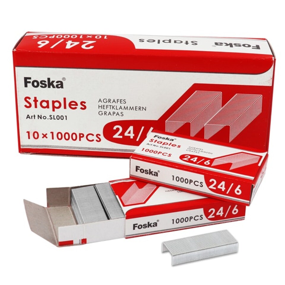 image 1 of Pack of 1000 24/6 Staples