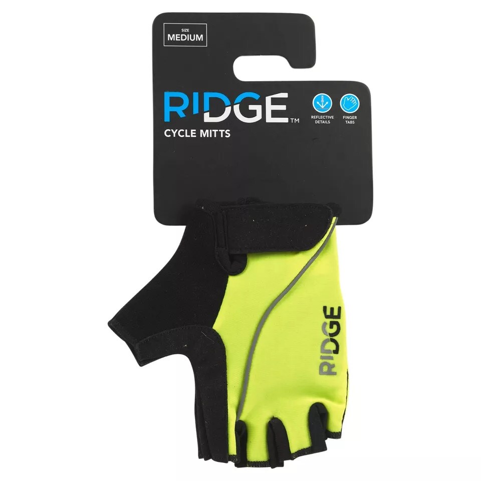 image 1 of Medium Halfords Cycling Bike Training Gloves