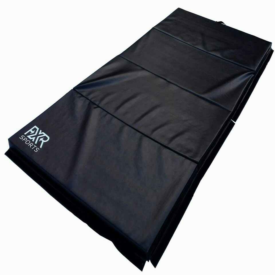8ft Black Folding Crash Mat