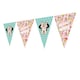 image 2 of Disney Tropical Minnie Mouse Banner - Blue/Pink - One Size
