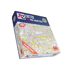 A to Z Map of Exeter 1000 Piece Jigsaw