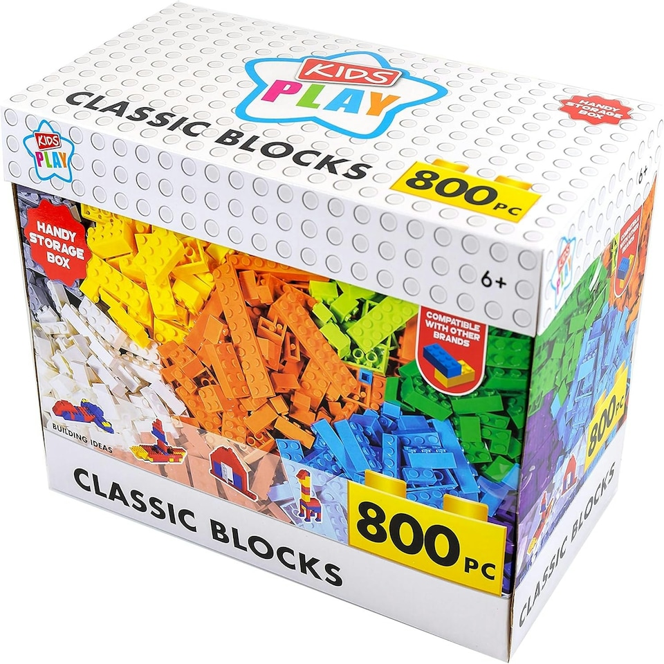 image 1 of Classic Blocks - 800 Pieces Set