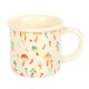 image 2 of Something Different Funky Fungi Mushroom Mug - Cream/Multicoloured - One Size