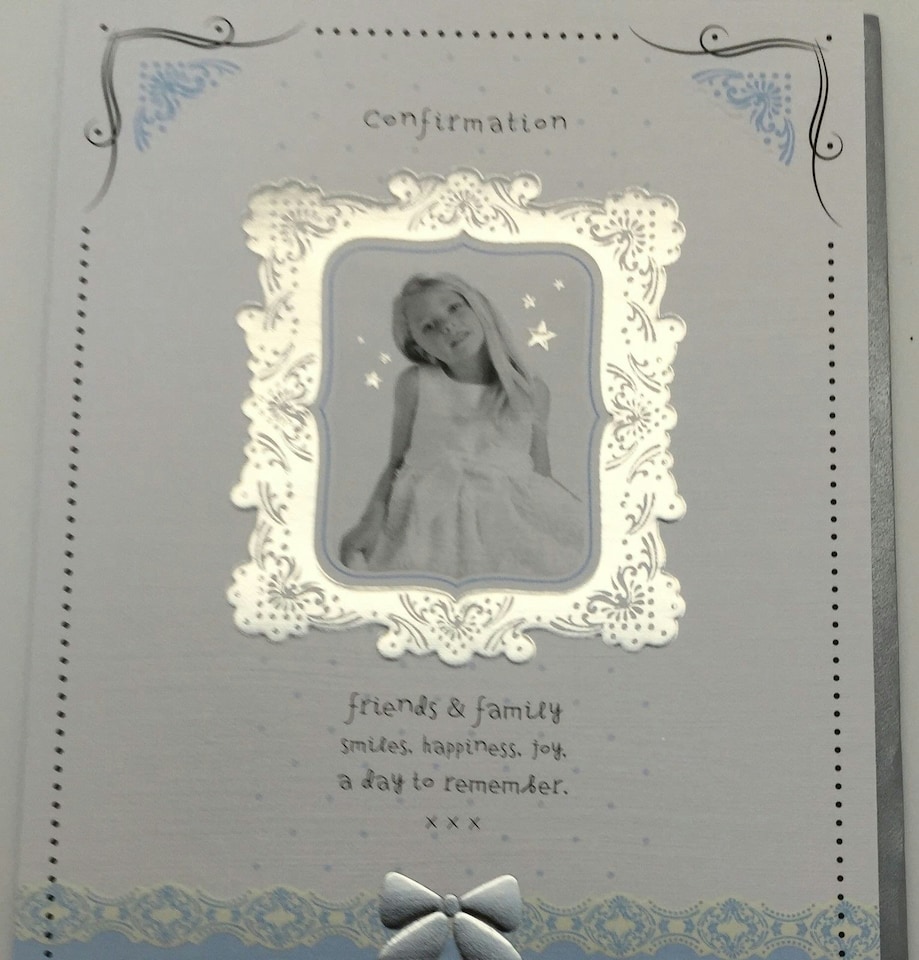 image 1 of MORDEN CONFIRMATION SWEET & PRETTY GIRL GREETING CARD
