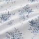 image 6 of Catherine Lansfield Lucie Floral Frill Blue Duvet Cover Set Blue | Double