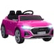 image 1 of AIYAPLAY Audi Q8 E-tron Licensed Electric Car for Kids, 12V Electric Ride on Sportback Design with Remote Control, 4 Suspension Wheels, LED Lights, Music, Horn, for Ages 3-4 - Pink