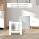 image 6 of HOMCOM Radiator Cover Wooden Cabinet Vertical Slatted Vent MDF White Home