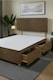 image 2 of Emily Divan Bed Base 2 Drawers, with Headboard Naples Fabric