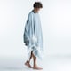 image 8 of Decathlon Poncho beach towel 190 x 190 cm grey blue
