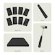 image 3 of VonHaus Laminate Flooring Tool Kit with 30 Laminate Floor Spacers