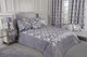 image 2 of Meadows Bedspread Silver | Grey | Grey