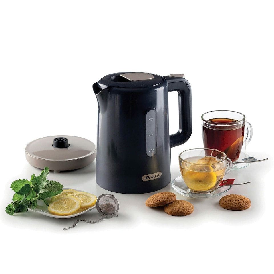 image 1 of Ariete 2846 Jug Kettle 1.7L Dark Grey, Breakfast Line