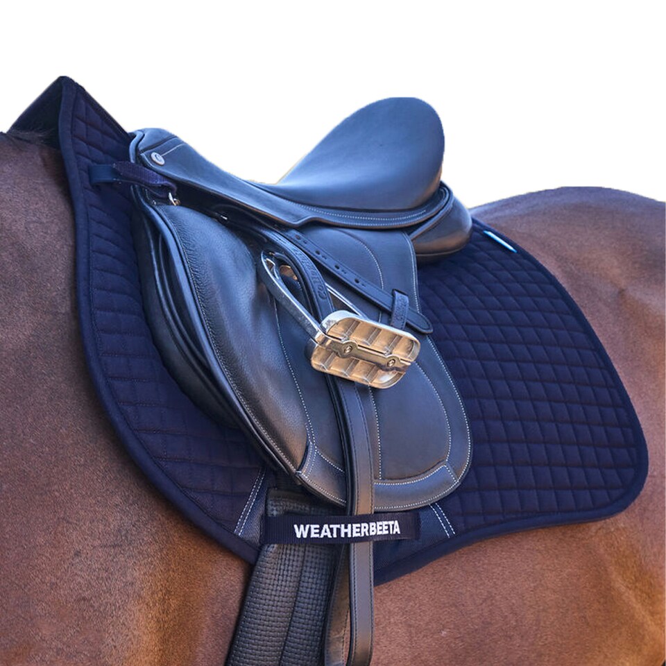 image 1 of Weatherbeeta Air-Tec All Purpose Horse Saddlepad | Blue | Navy | 24.5in x 25in | 1