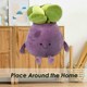 image 4 of Potted Plants Soft Toy Cute Plushie Huggable Cuddly Stuffed Toy 20cm Purple