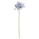 image 1 of Hill Interiors Agapanthus Artificial Flower - Light Blue - One Size