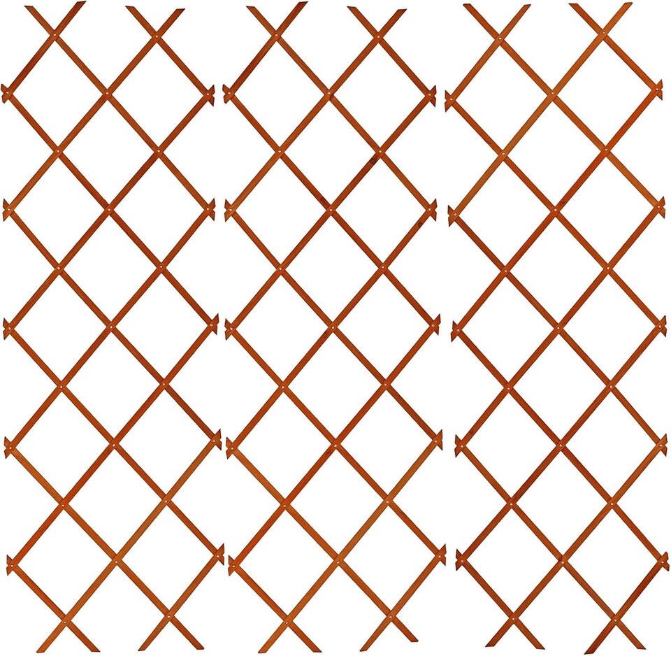 image 1 of Actiasgear 5ft Wooden Expandable Trellis | 3pcs Garden Fence & Plant Support Panels