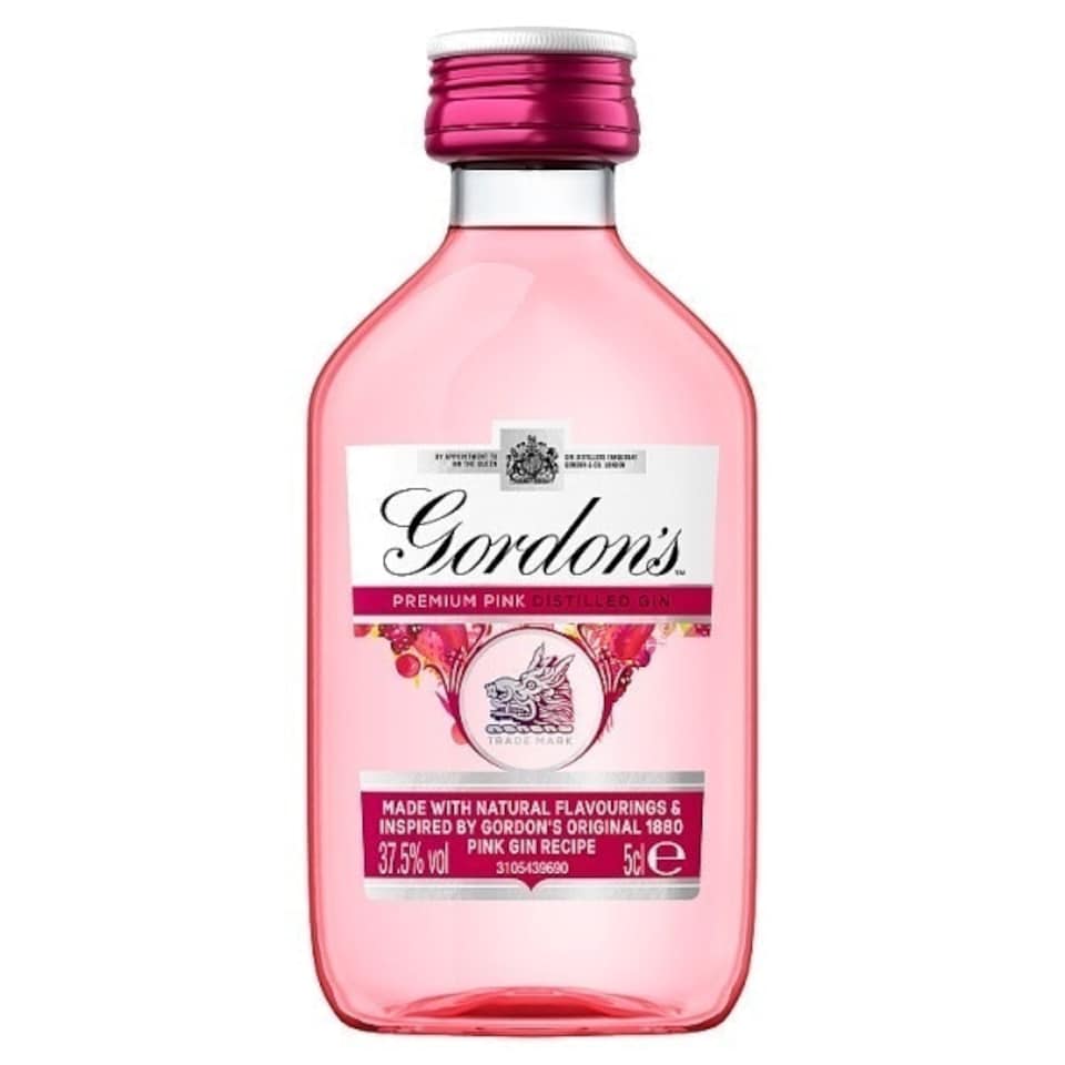 Gordons Pink Gin Miniatures 12 x 5cl