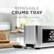 image 7 of 4 Slice Digital Touchscreen Toaster 1400W Stainless Steel