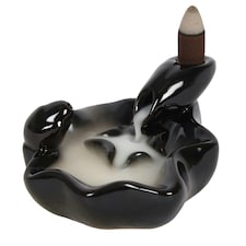 Pool To Pool Backflow Incense Burner - Black - One Size