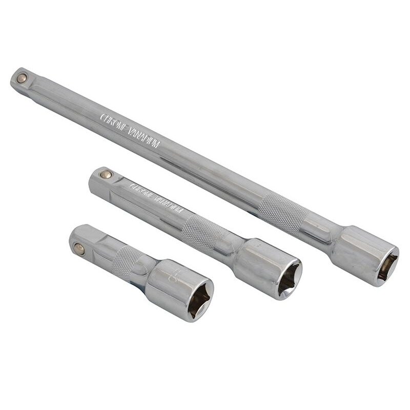 Bluespot Tools 1/2in Square Drive Cv Extension Bar Set 3 Piece Multi Multi Colour One Size 1