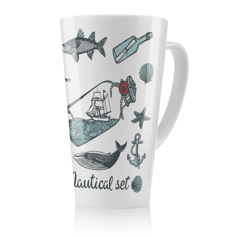 image 1 of Nauticle Items Latte Mug