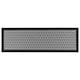 image 2 of JVL Allure Machine Washable Entrance Runner Doormat, 50x150cm - Black