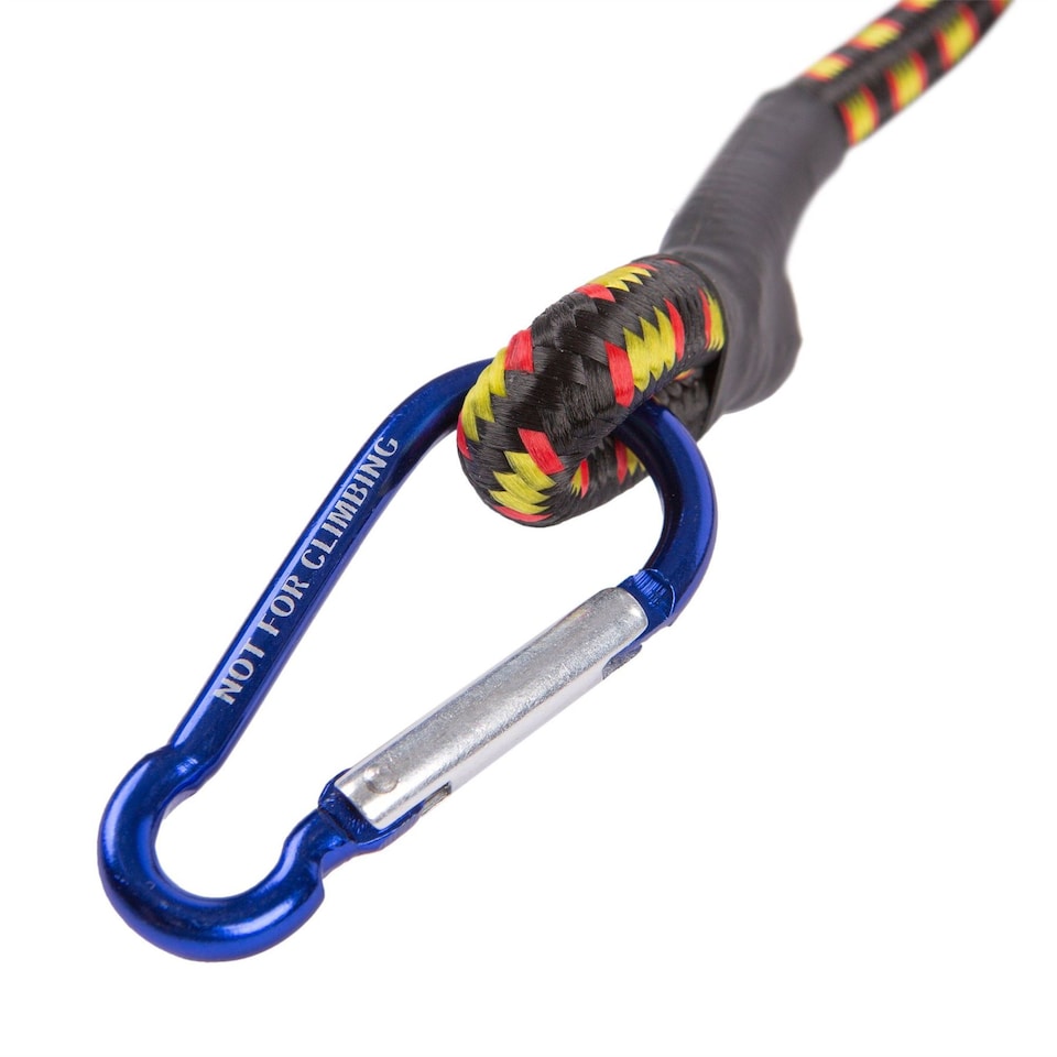 image 1 of Blackspur Bungee Cord with Spring Snap - 60cm - Black