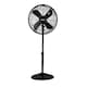 image 2 of Igenix Pedestal Fan, 16 Inch, Oscillating, 3 Speeds, DF1660BL, Black