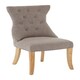 image 2 of Interiors By Premier Luxurious Design Mink Linen Dining Chair, Durable Dining Chair For Dining Table, Comfortable Dining Chair Brown