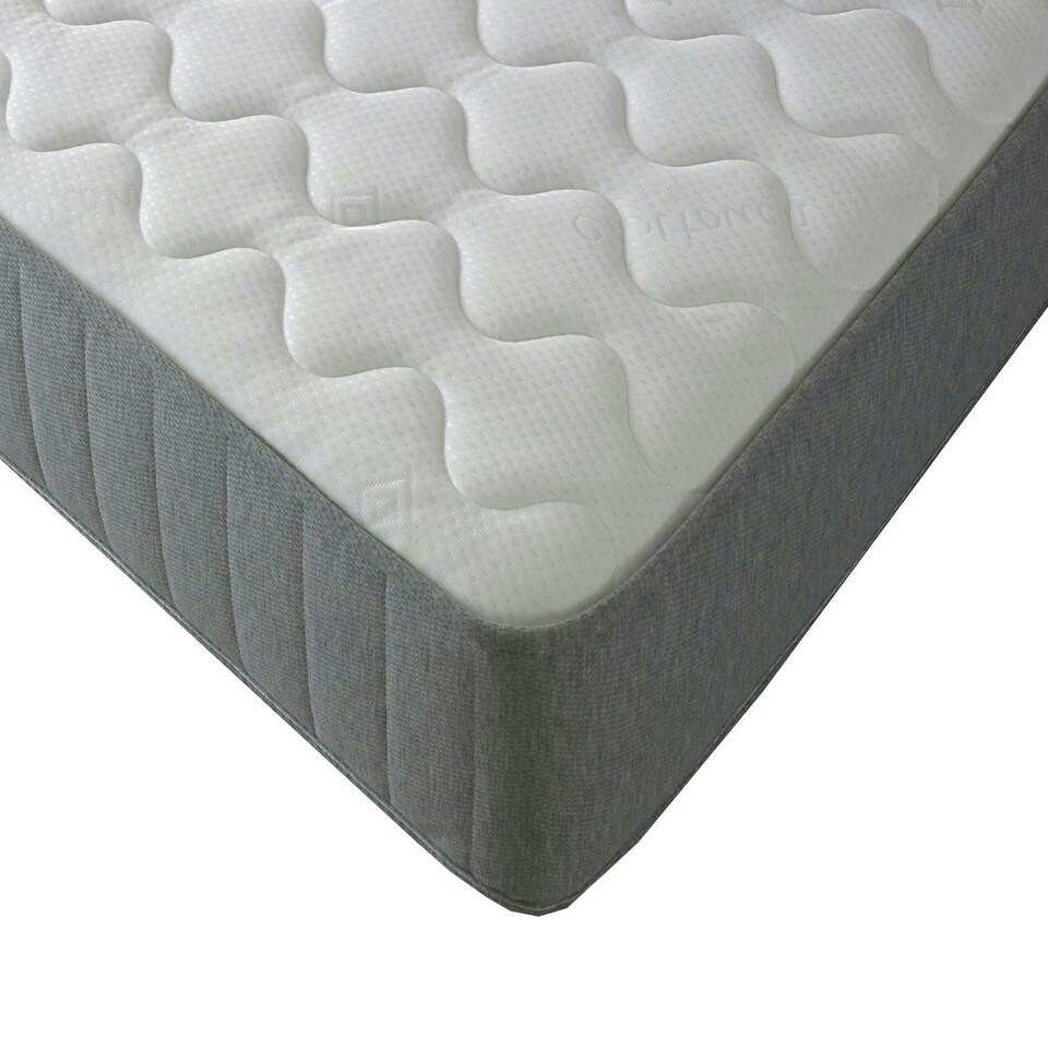 image 1 of Castle Essential Sprung Mattress - 8-Inch Deep, Soft Feel Small Single