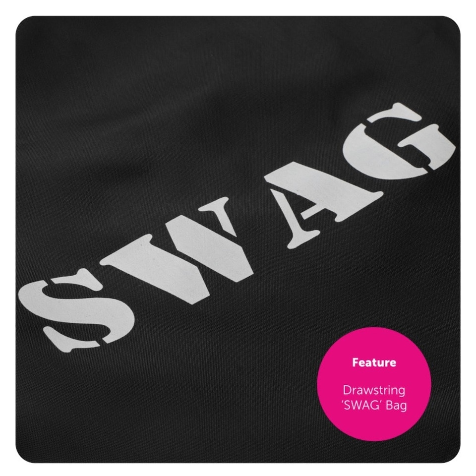image 1 of Grandma Burglar Costume - Short Sleeve Top, Walking Stick & Accessories Black | L