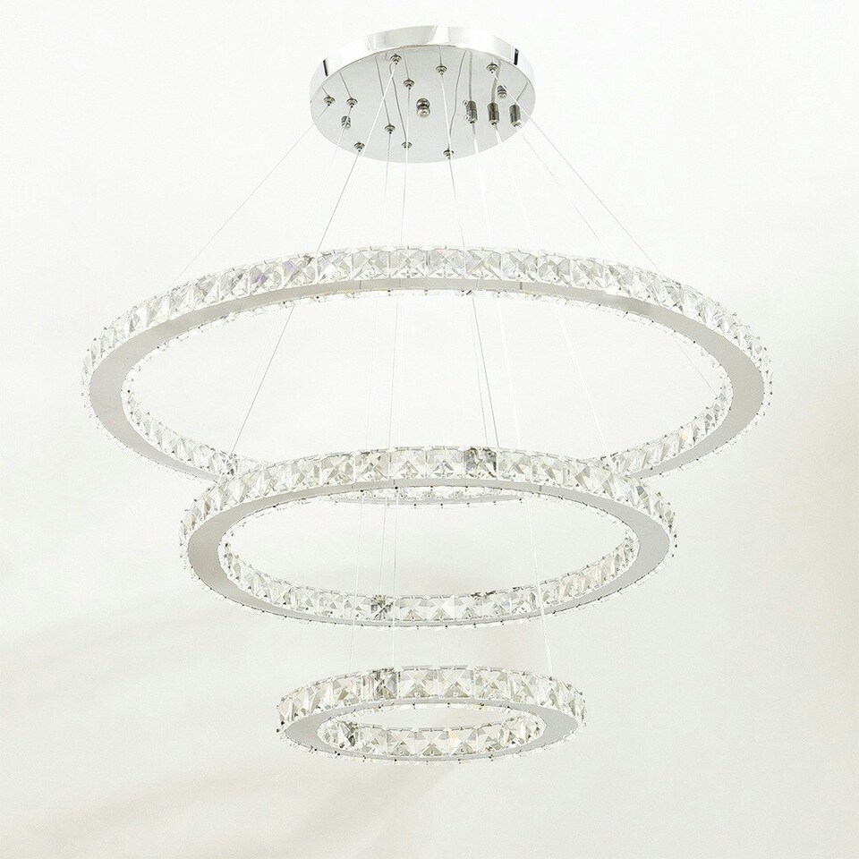 image 1 of Living and Home Modern Star Ring Adjustable LED Pendant Light