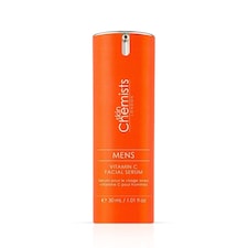 skinChemists Men's Anti-Ageing Vitamin C Facial Serum 30ml for Brightening and Even Skin Tone