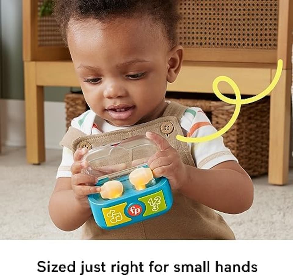 image 1 of Fisher Price Laugh And Learn Play Along Ear Buds Toy