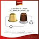 image 6 of Brazil Aluminium Nespresso ® Compatible Coffee Capsules (60 Pods)