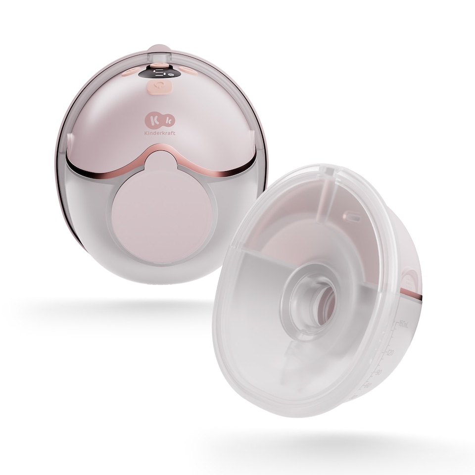 image 1 of Kinderkraft MamaFlow Compact Electric Hands Free Single Breast Pump 4 Modes