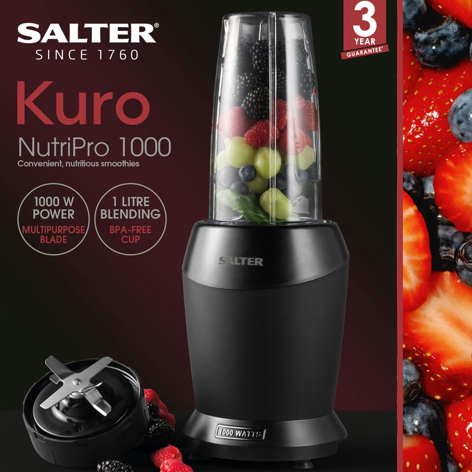image 1 of Salter Kuro NutriPro 1000 Multi-Purpose Blender