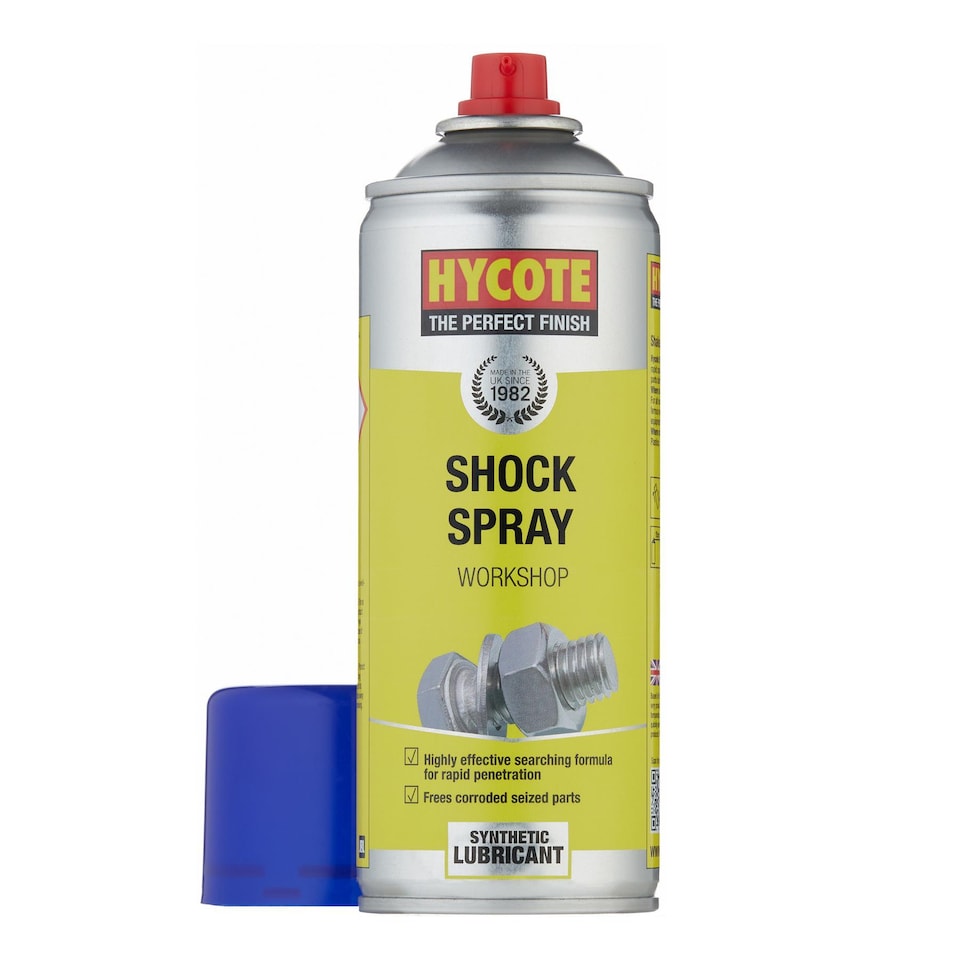 image 1 of Hycote Workshop Maintenance Lubricant Shock Spray 400ml x3 1.2L Perfect Finish