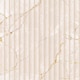 image 1 of Fluted Marble Panel Wallpaper in Cream | Cream | Cream & Gold | 50cm x 10m