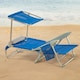 image 6 of Beach Chair Aktive Blue 47 x 67 x 43 cm (2 Units) N/A
